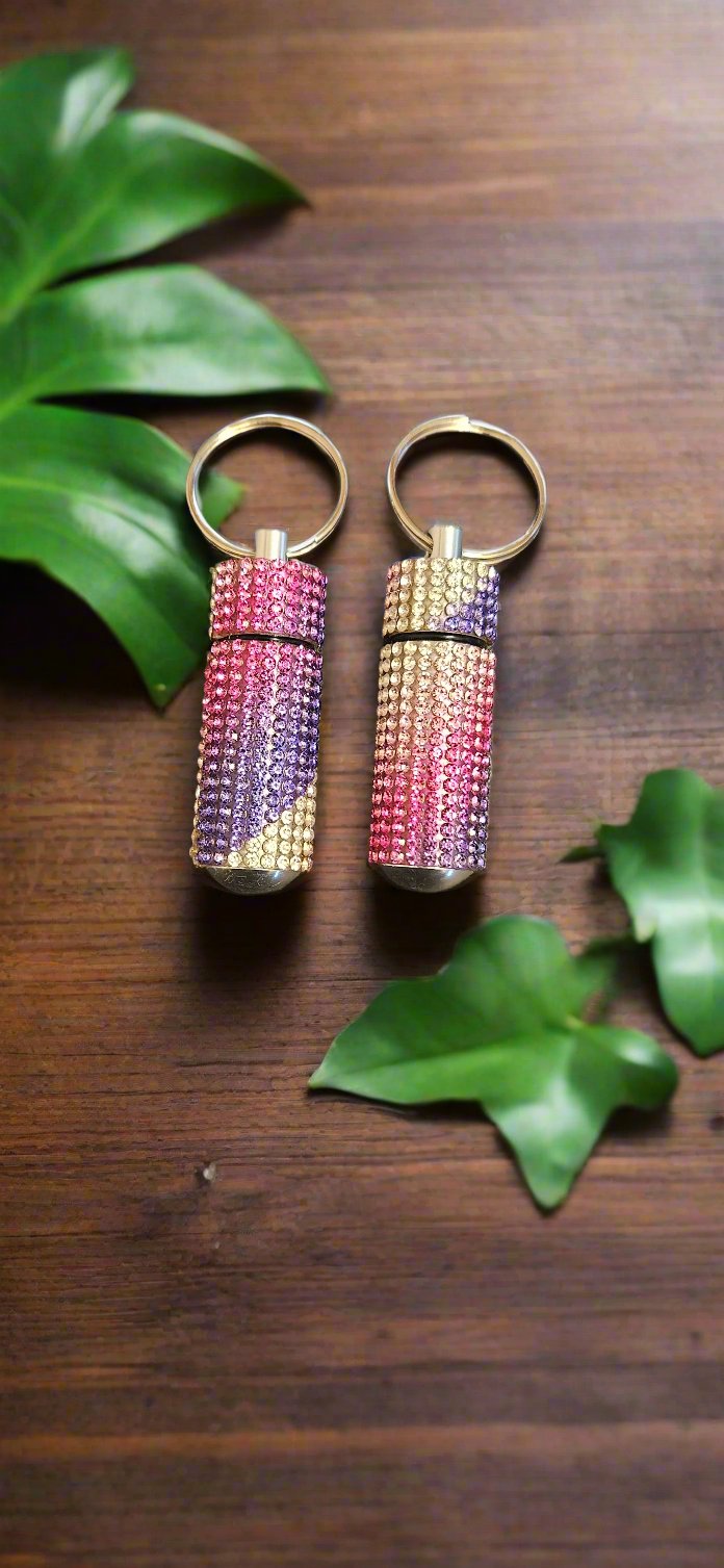 Bling Pill Bottle
