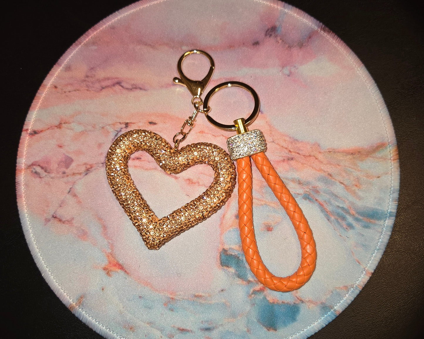 Bling Hollow Heart