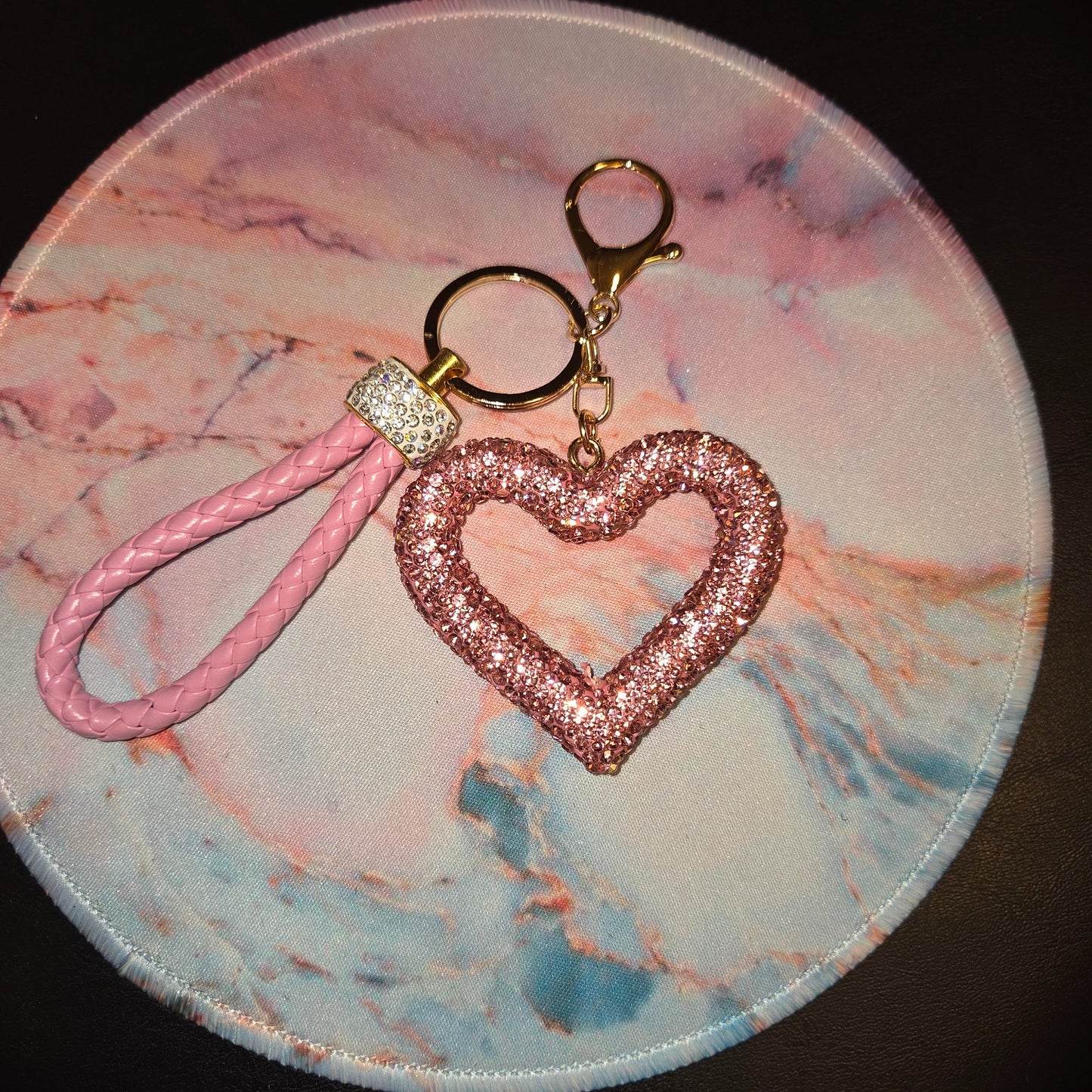 Bling Hollow Heart
