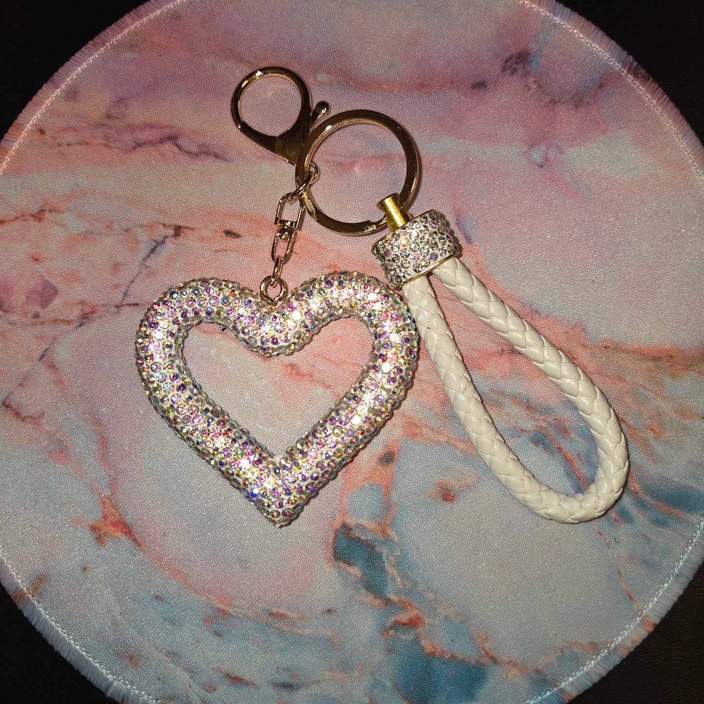 Bling Hollow Heart