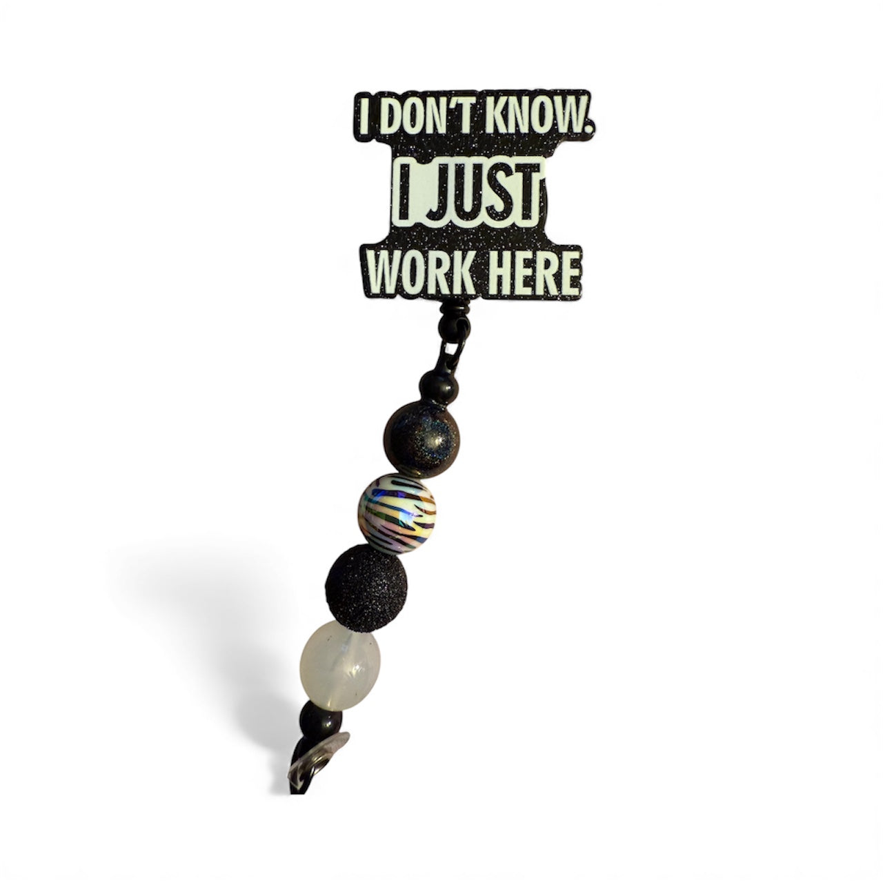 Beaded Badge Reel