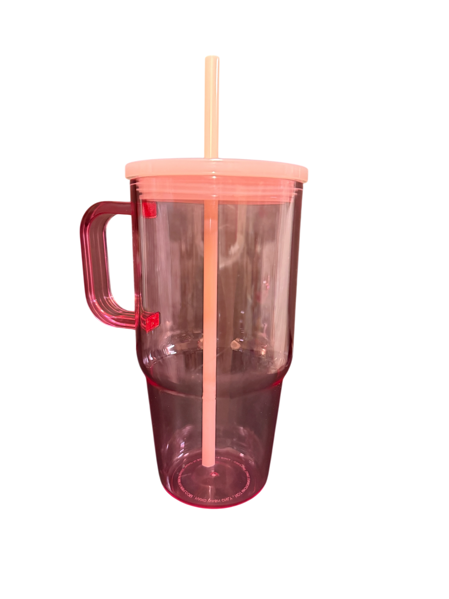 20oz. plastic cup with handle