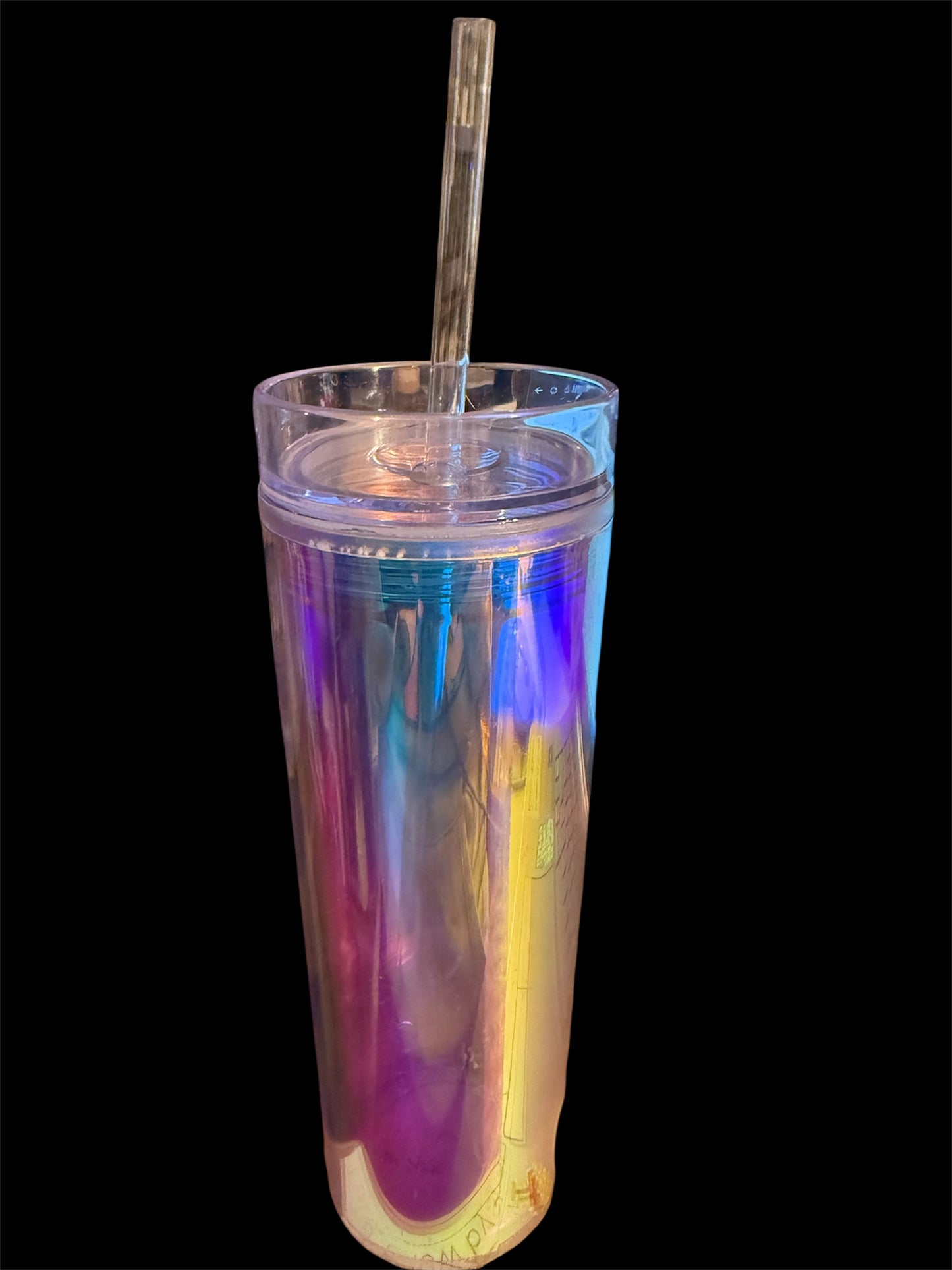 16oz. Iridescent (Plastic)