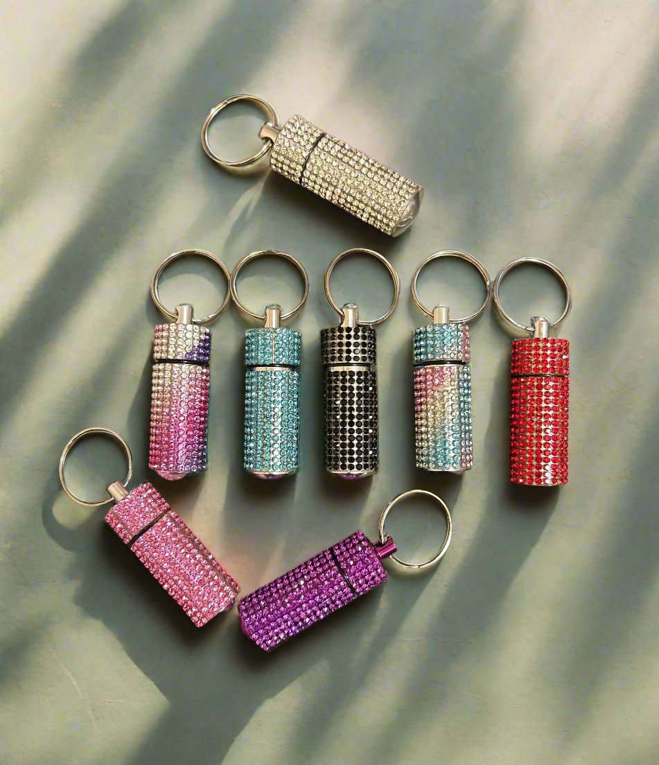 Bling Pill Bottle