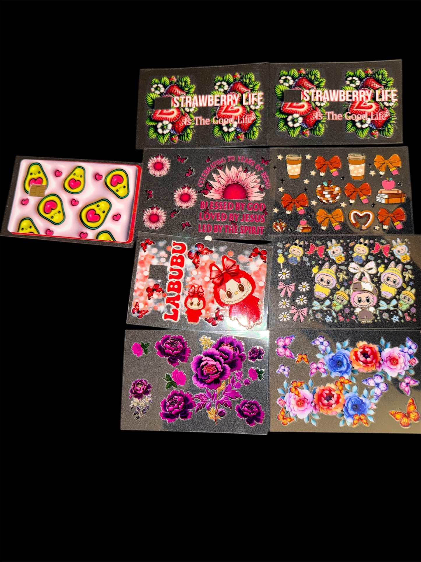 Wraps for debit cards