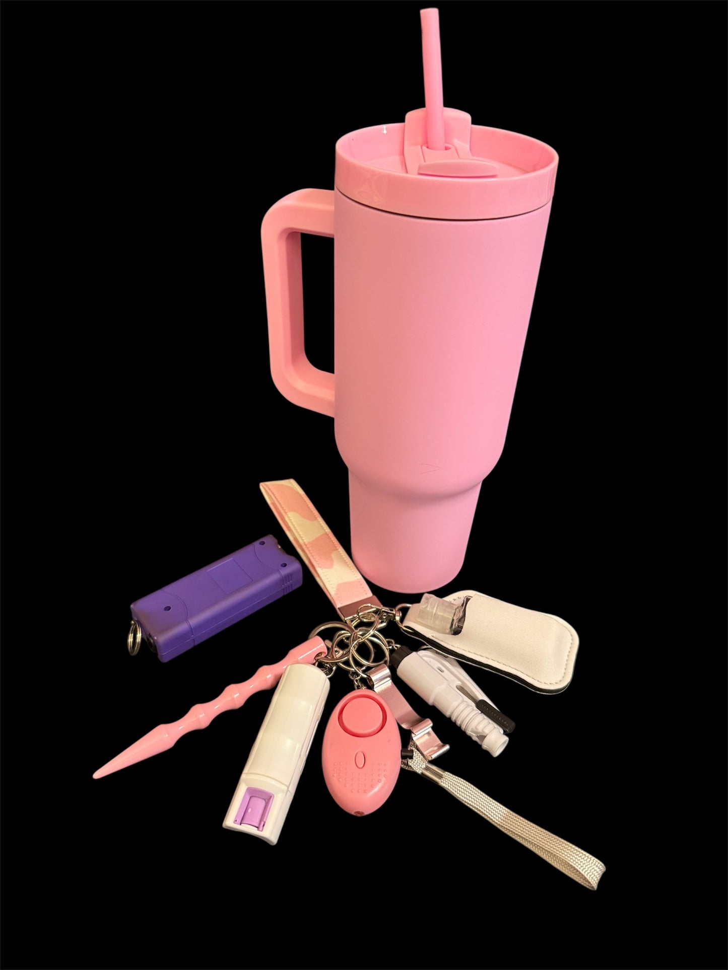 Sippin' Pretty Bundle (40oz.tumbler & keychain)