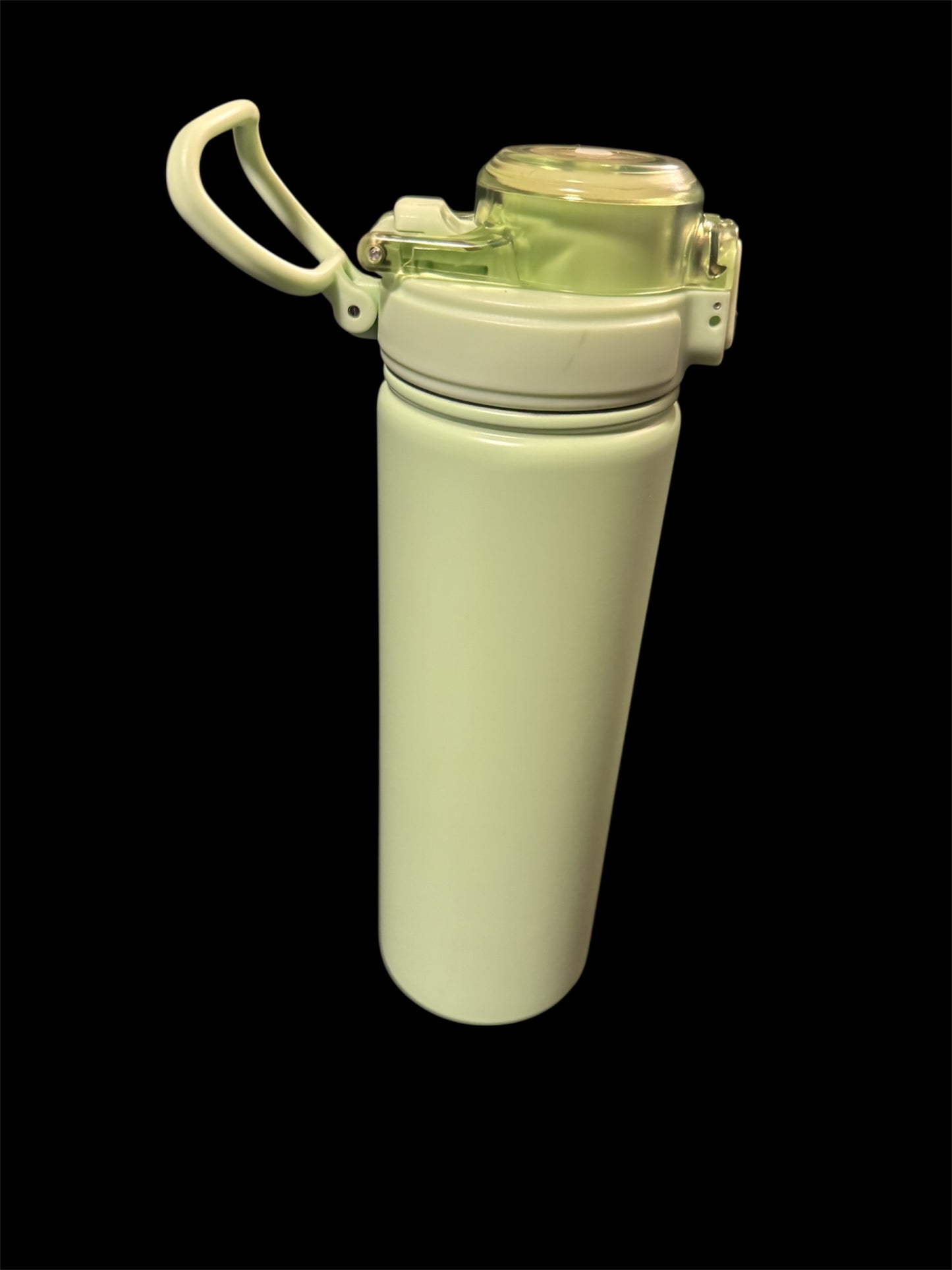 24oz Stainless Steel Water Bottle w. Straw