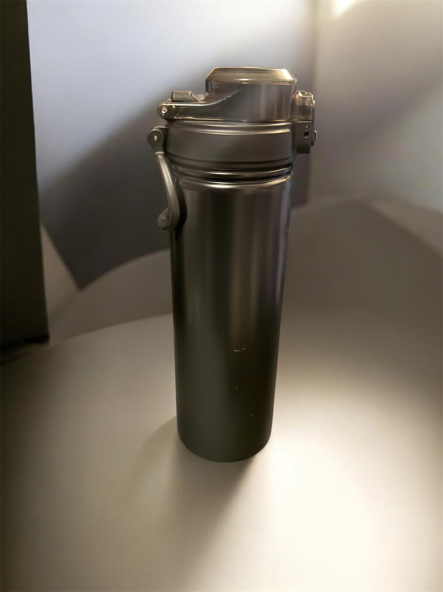 24oz Stainless Steel Water Bottle w. Straw